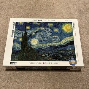 Van Gogh The Starry Night Puzzle by Eurographics Puzzles, 1000 Pieces